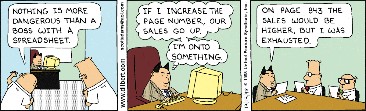 Dilbert Cartoon